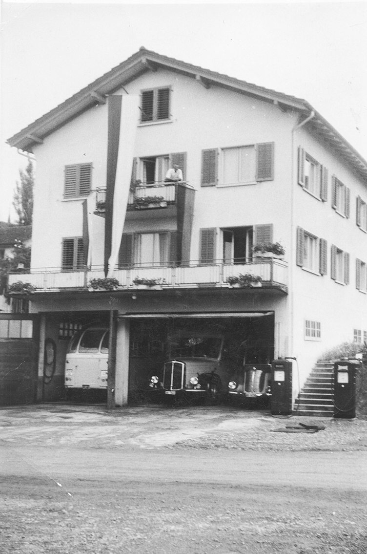 Bellikon Wohnhaus Garage 1948